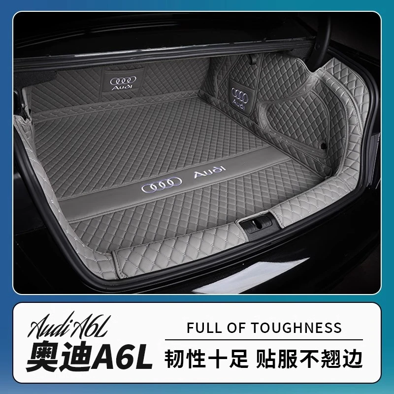 2023款奥迪a6l后备箱垫奥迪A6L全包围专用汽车内饰尾箱垫改装专车