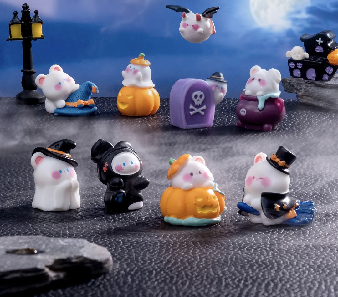 对对碰 万圣节幽灵南瓜小熊