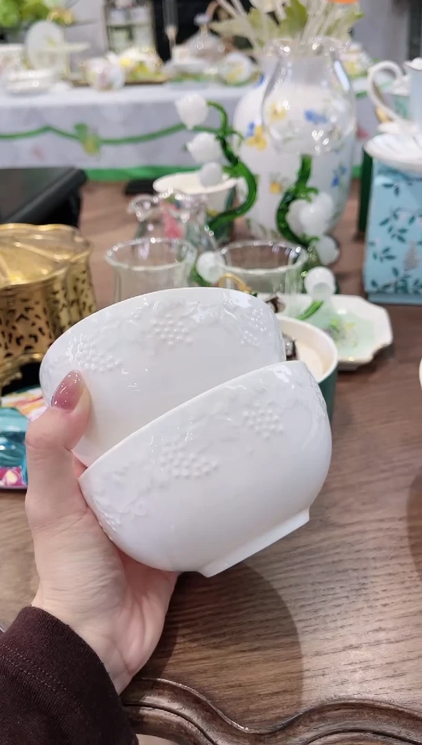 【闪购商品】骨瓷杯2个