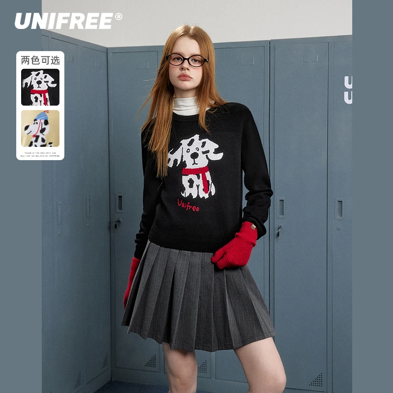 0216【金拐子专属】UNIFREE圆领针织衫U244K237K1V1