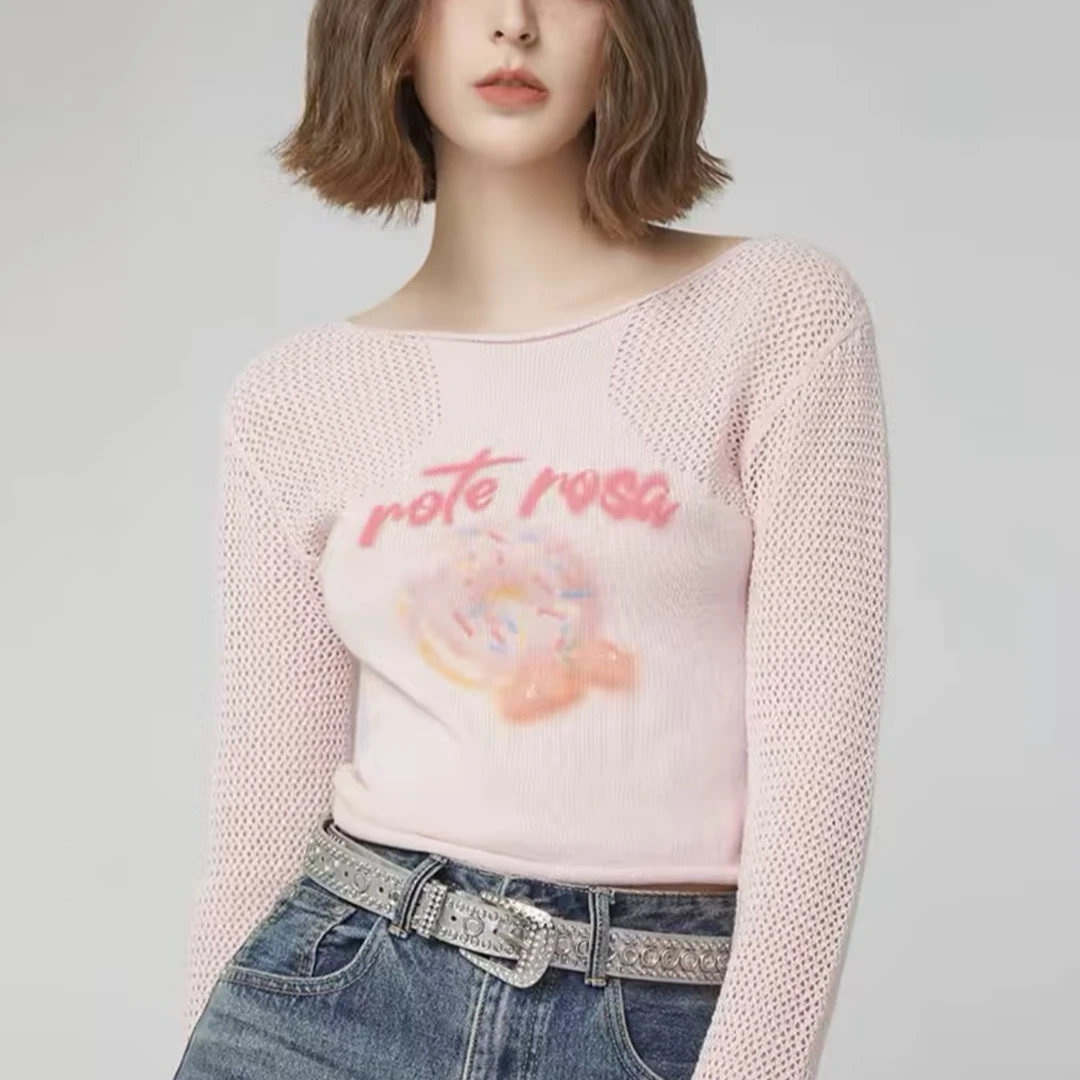 石家庄奥莱LABO秋季针织衫女原创长袖针织衫RBDC-TM11