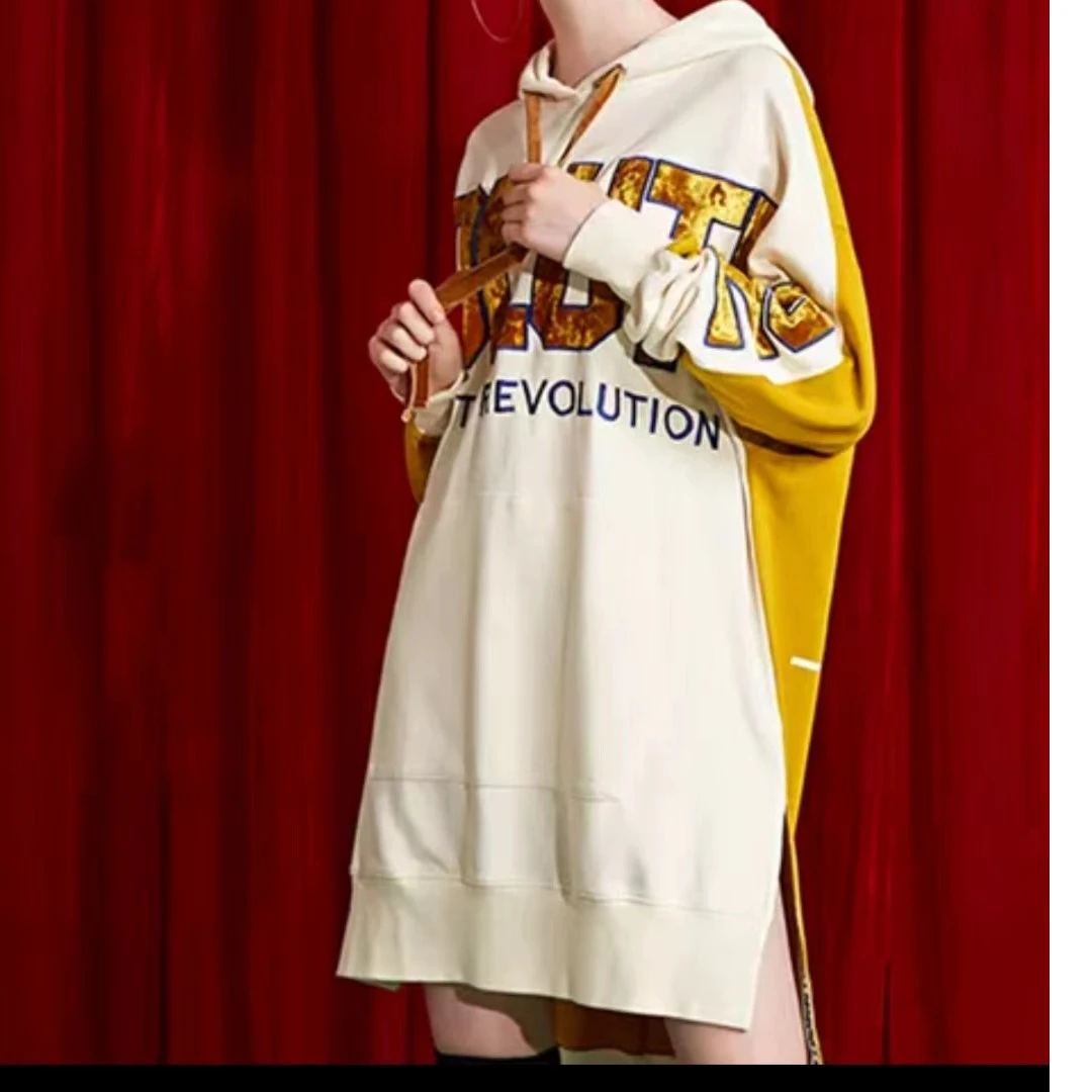 石家庄奥莱LALABOBO美式大字母针织套头衫L19C-WNTS12