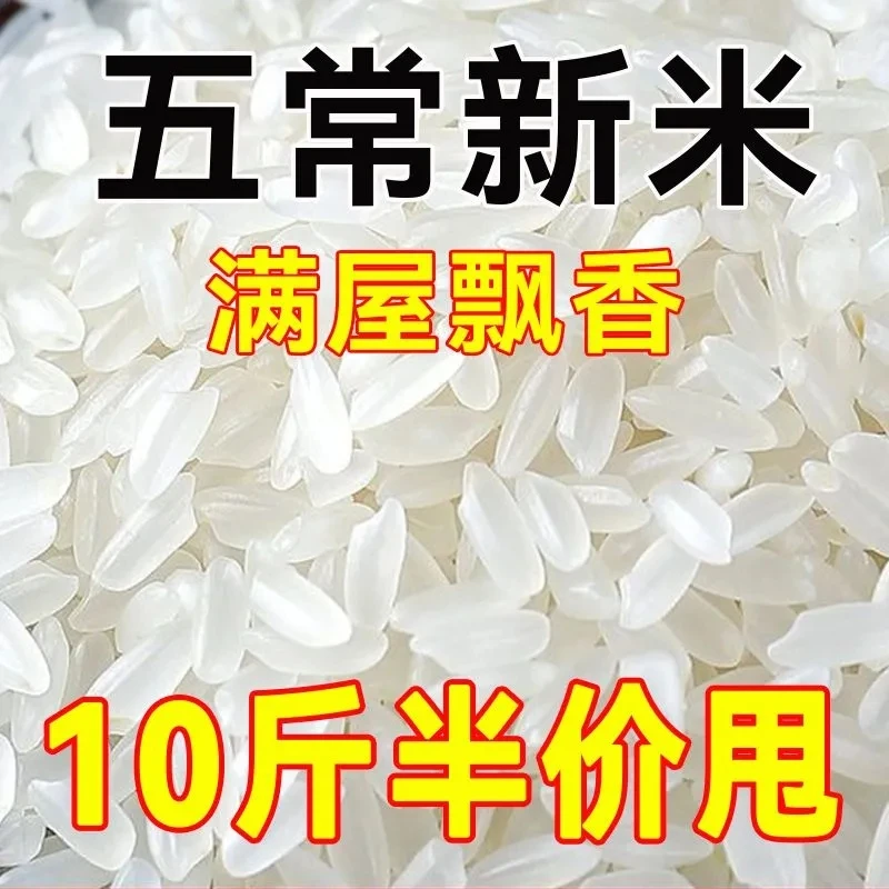 精选五常稻花香10斤当季新米长粒香大米东北大米产地直销五常大米