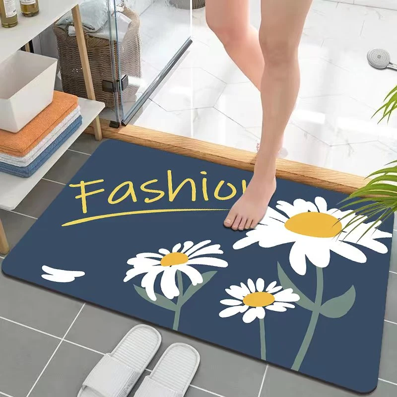 A211硅藻泥可裁剪地垫防滑吸水入户地垫门口客厅防滑好打理地毯