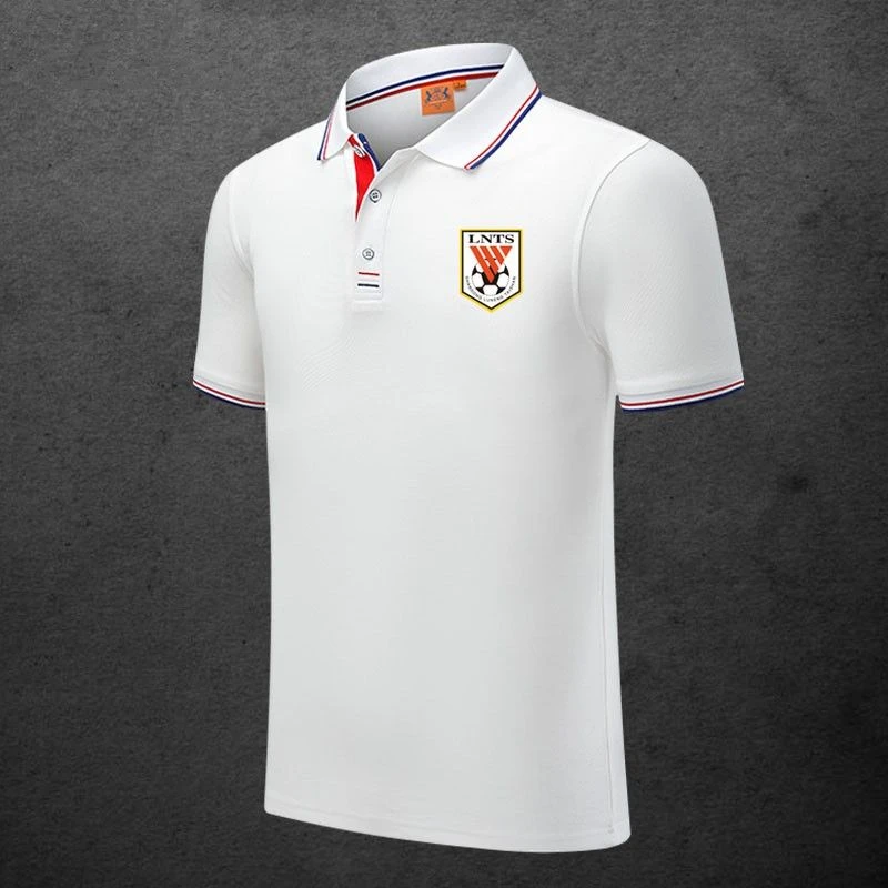 中超山东鲁能泰山主场球衣短袖T恤夏季足球运动polo衫训练服透气