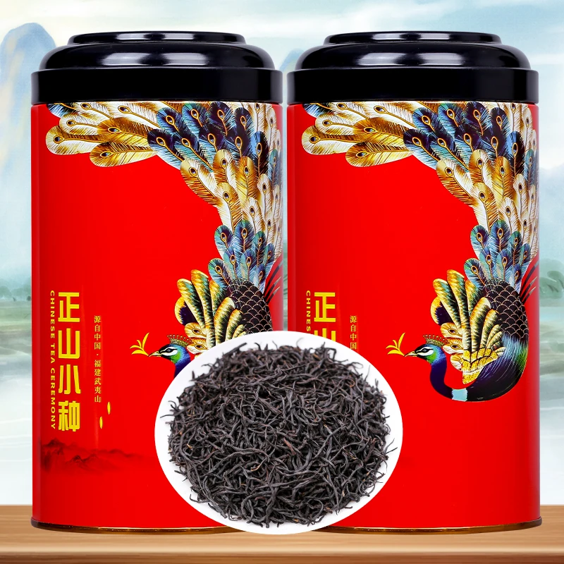正山小种红茶特级浓香型武夷山桐木关茶叶2024新茶小包装送礼盒装