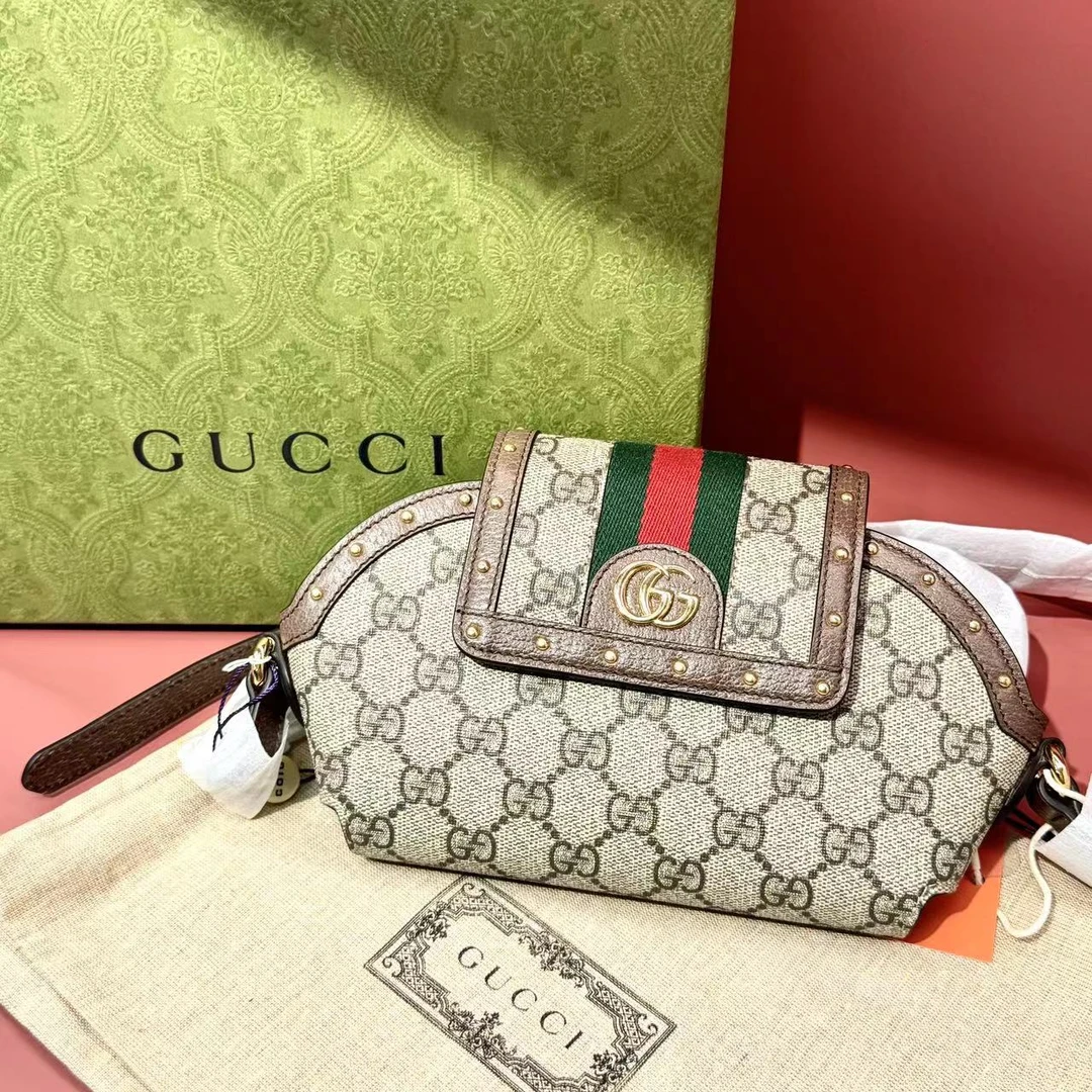 99新 GUCCI/古驰 XM/ Ophidia系列AirPods Max耳机包/HX07208859