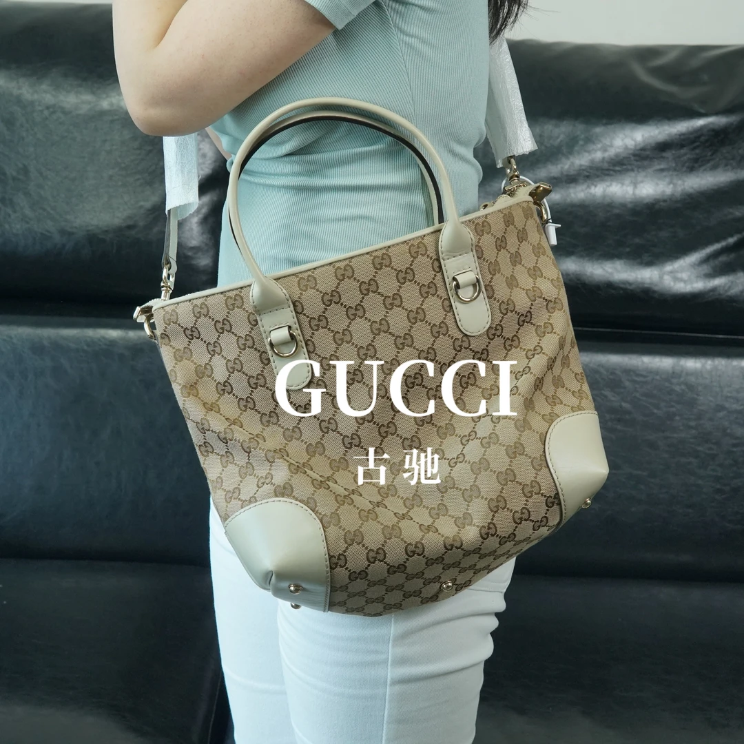 95新 GUCCI/古驰 斜挎托特包/GG07514002/09