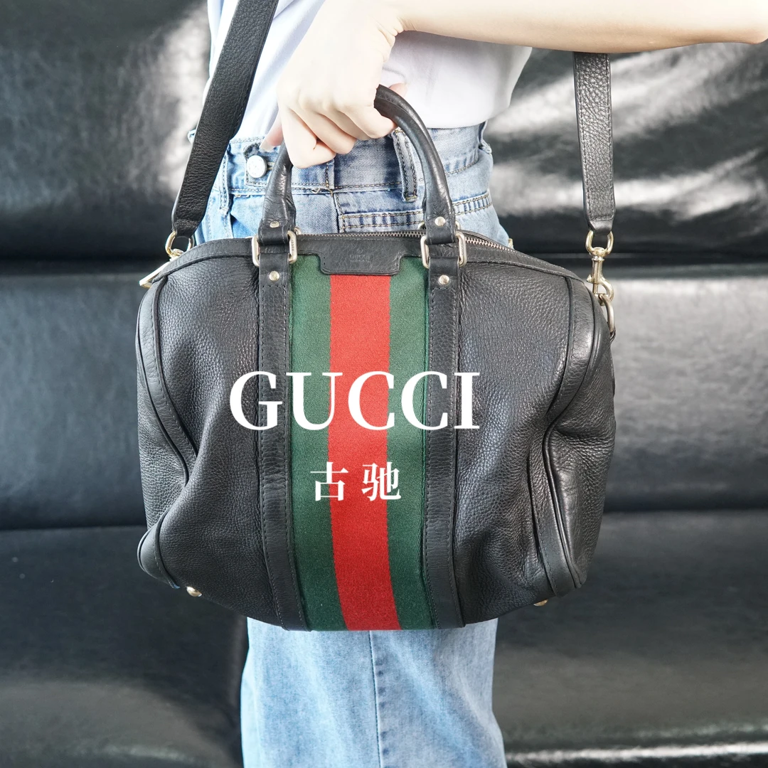 95新 GUCCI/古驰 波士顿斜挎包/BB07818047/09