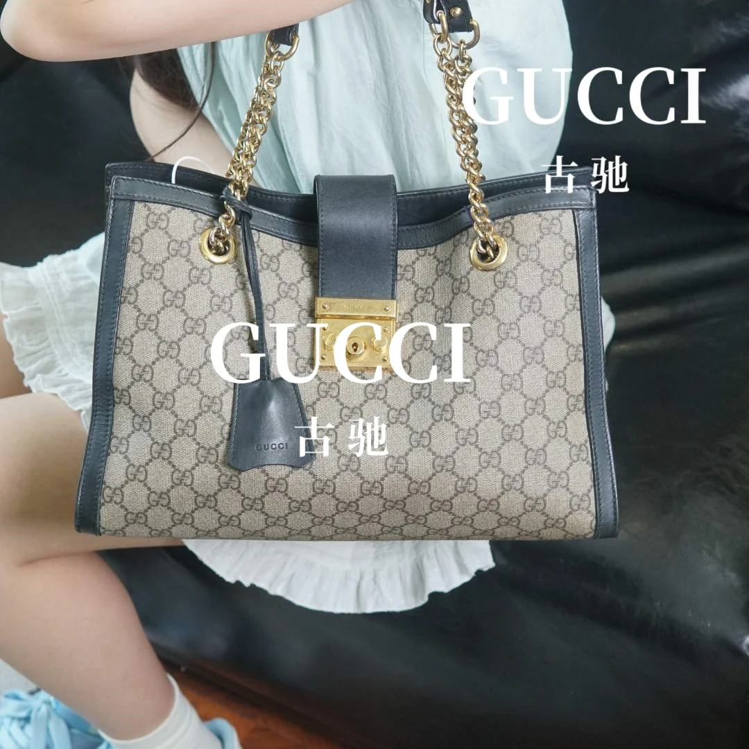 95新 GUCCI/古驰 降价/古驰Padlock单肩包（小）/YXYX10308008/09