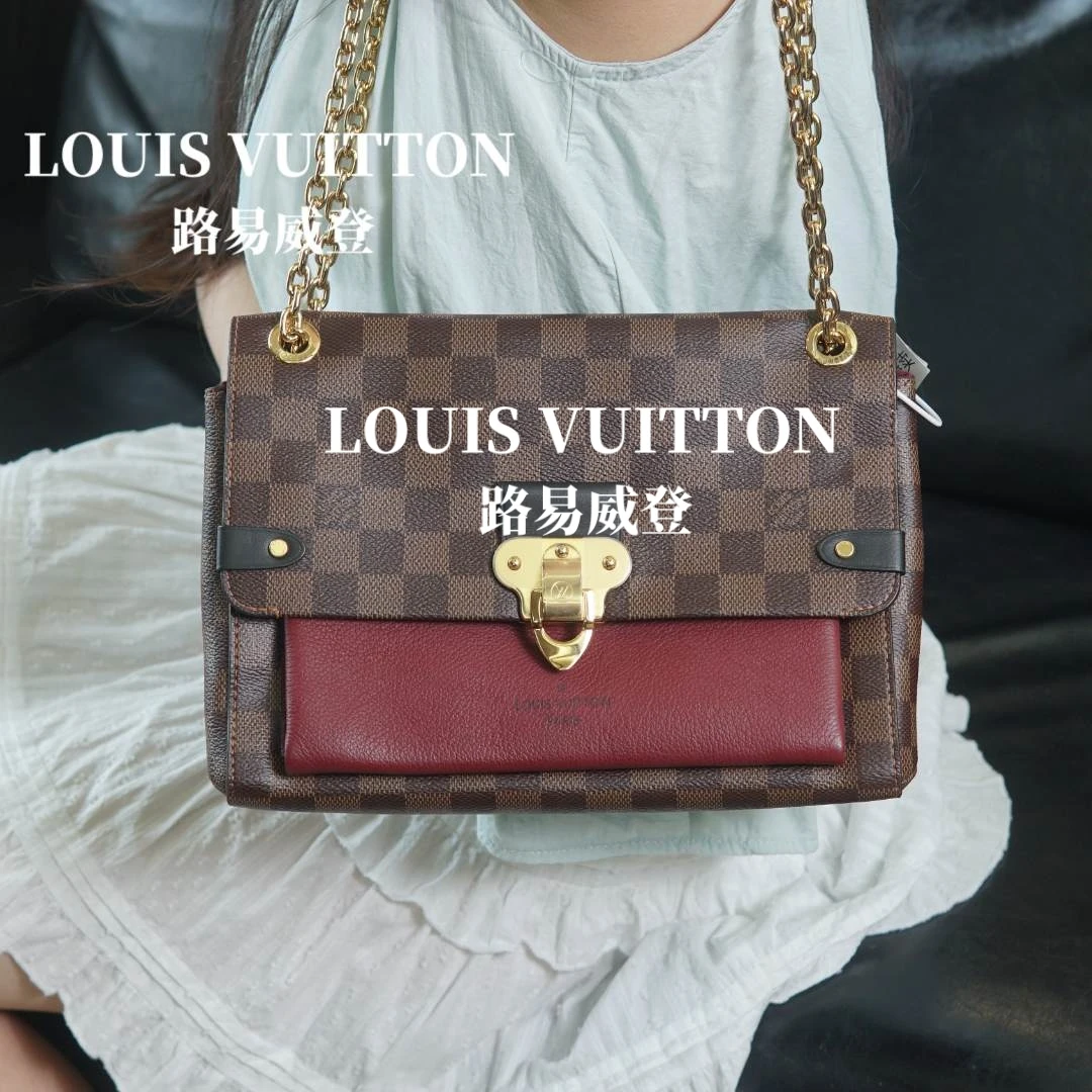 95新 LouisVuitton/路易威登 Vavin棋盘格/专柜款/YX04306504/09