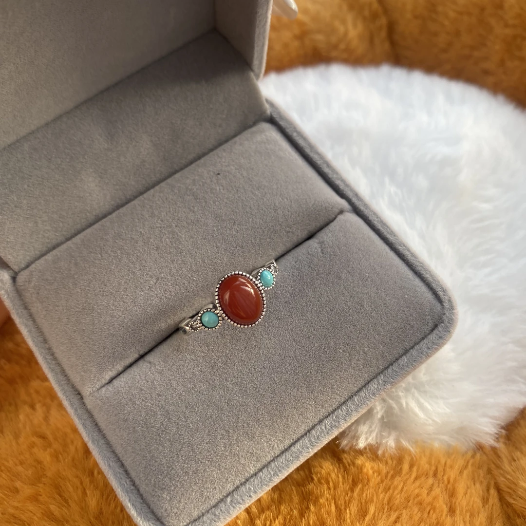 925银戒指 纯银河田（哈斯）戒指