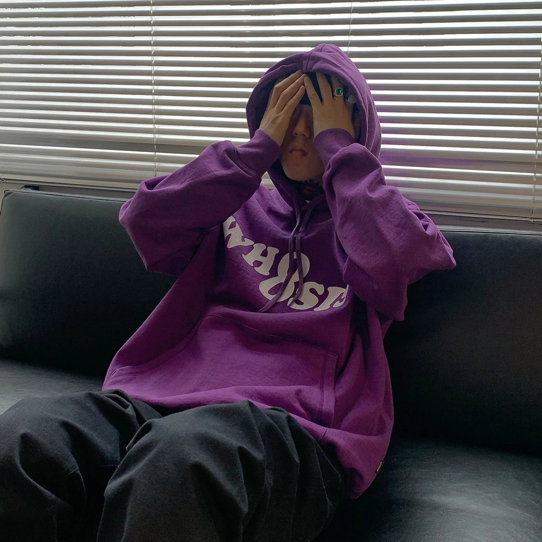 【双旦好物】WHOOSIS（不知其名）幻影logo帽衫卫衣男女情侣秋冬加绒