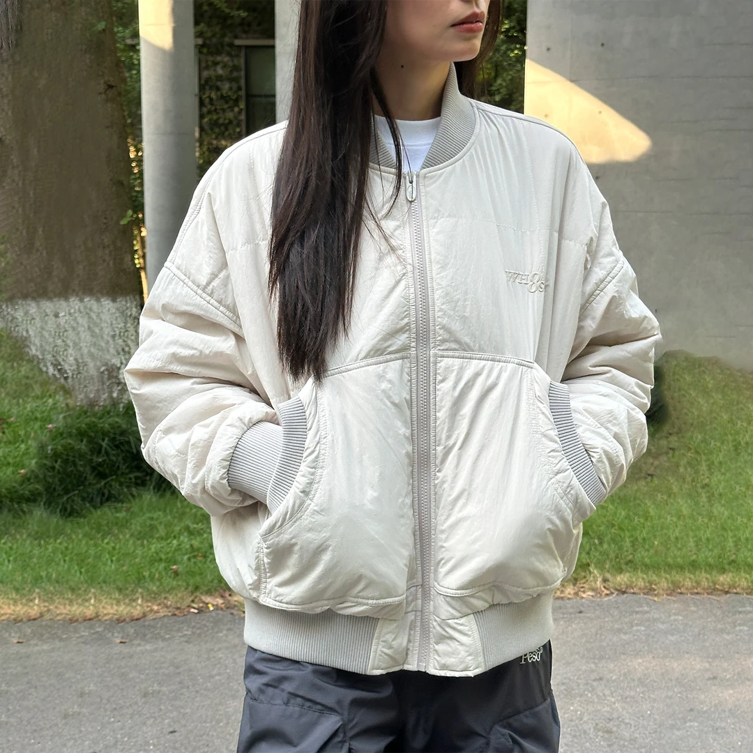 【年货节】WHOOSIS（不知其名）立体口袋棉服外套秋冬季夹克短款男女