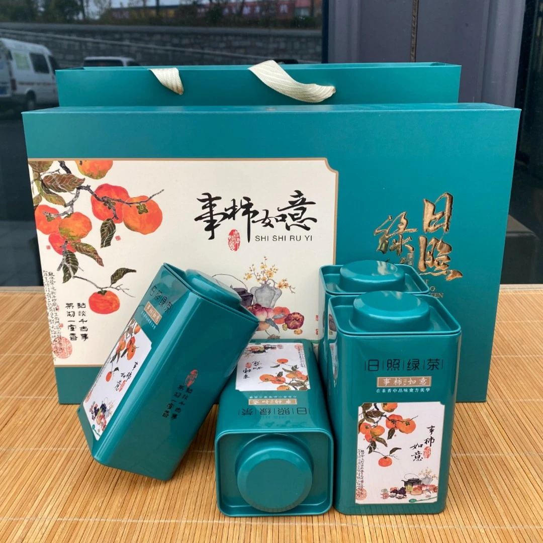 巨茗日照绿茶2024新茶浓香板栗香茶礼250g/500g【事事如意礼盒】