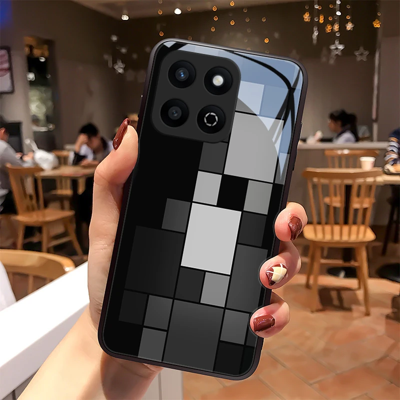 高级灰适用畅玩60plus手机壳畅玩60Plus版玻璃散热质感男生女款高