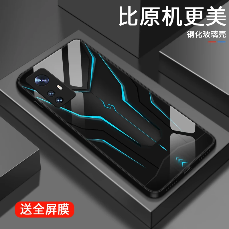 炫酷机甲适用小米12手机壳12Spro高级限量12sUltra潮流12pro玻璃