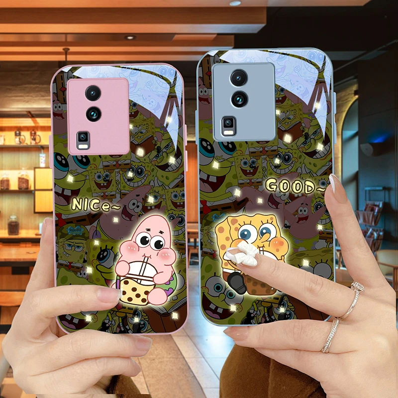 超萌宝宝适用iqooneo7手机壳neo7se保护套IQOOneo7竞速版玻璃壳创