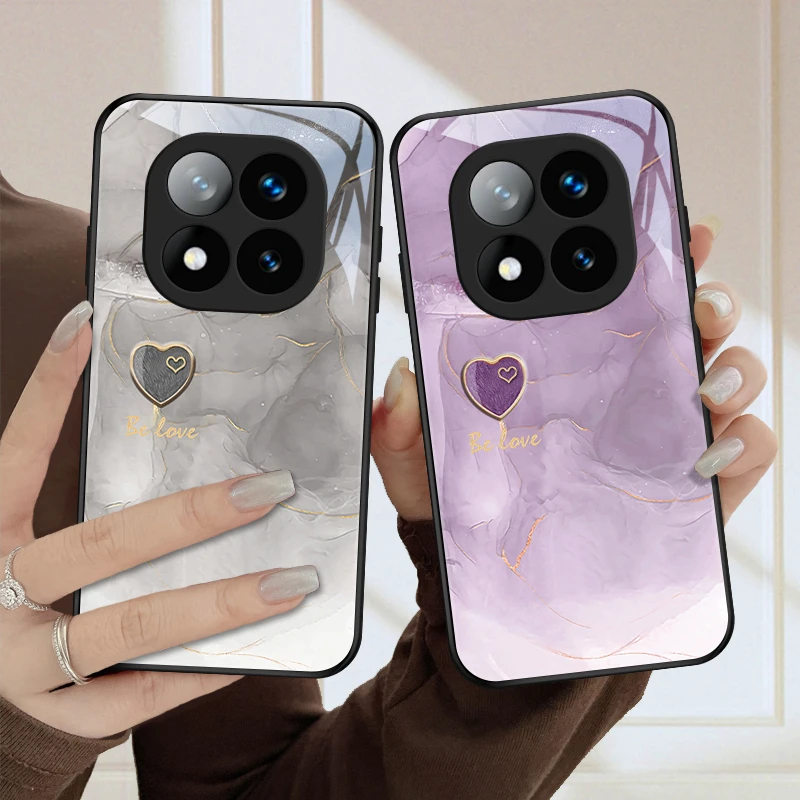 心里有你适用红米note14pro手机壳RedmiNote14夏日女款情侣高级感