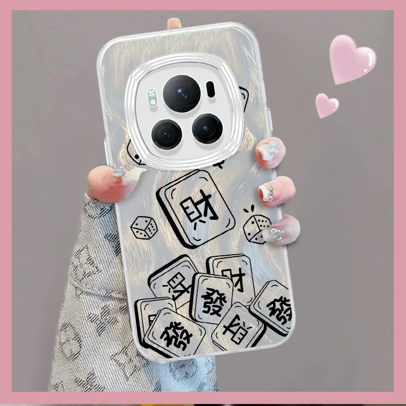 招财进宝适用华为荣耀magic6羽纱手机壳magic4/5/6Pro软壳magic5