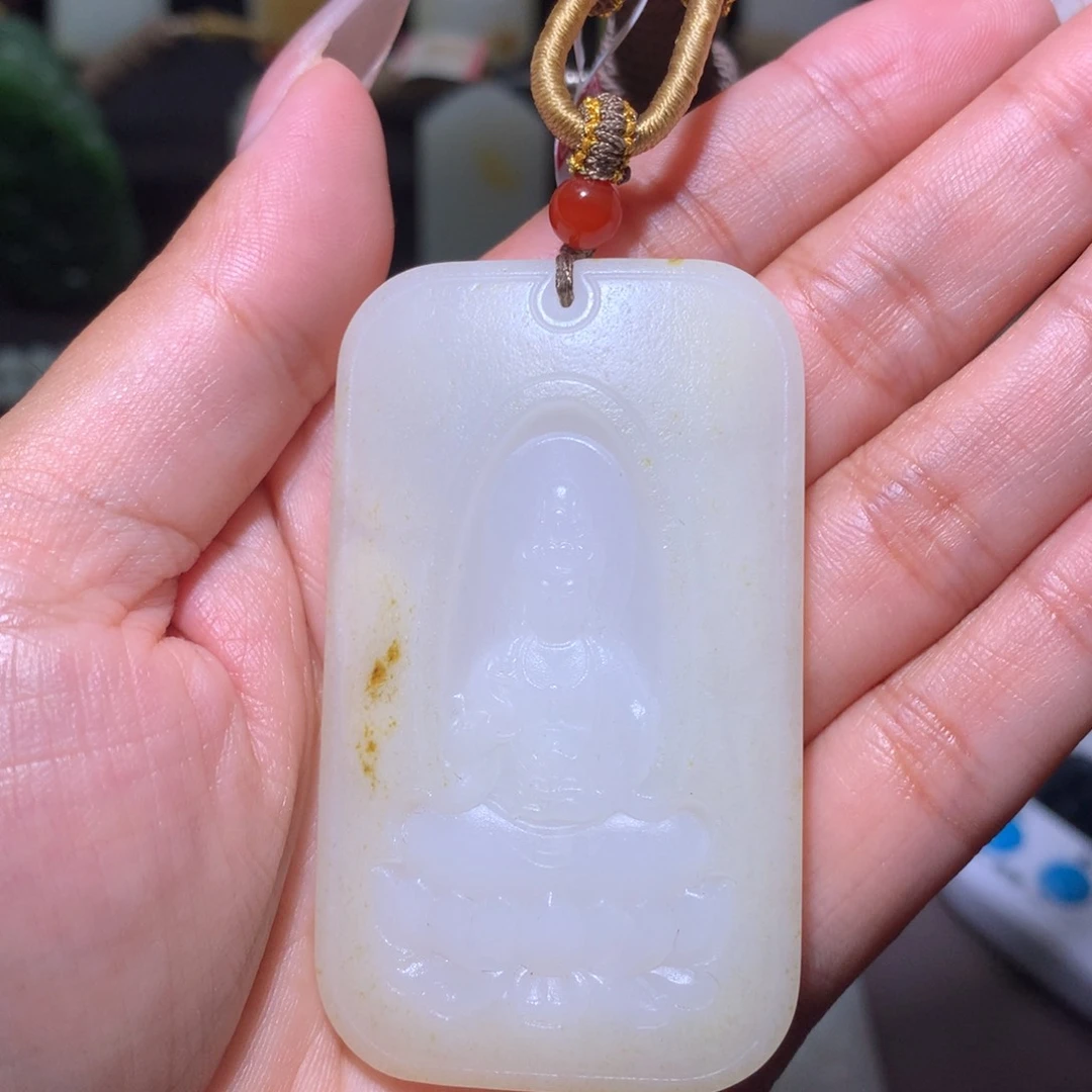 和田玉挂件未镶嵌东**起