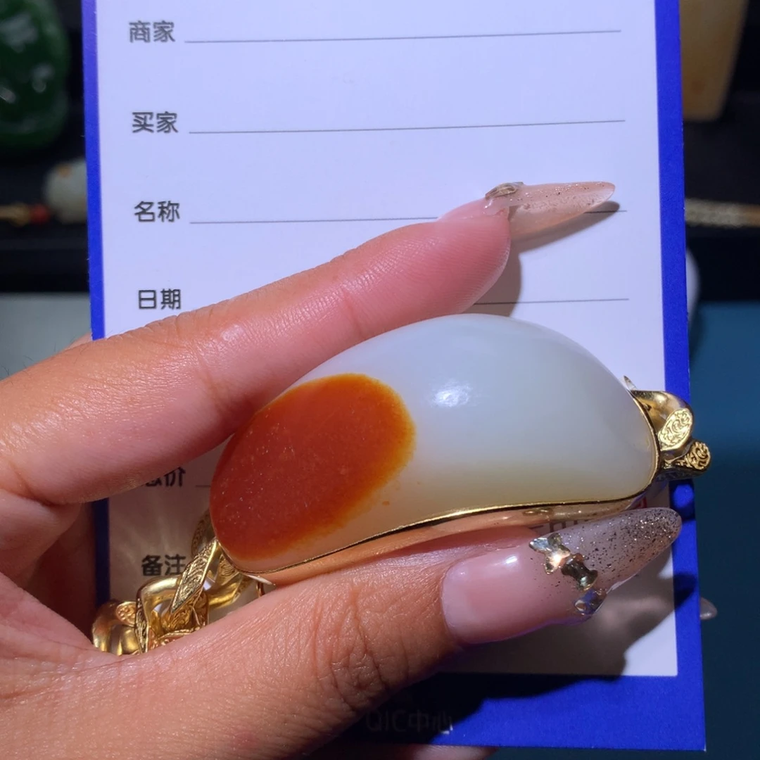 和田玉挂件未镶嵌石*