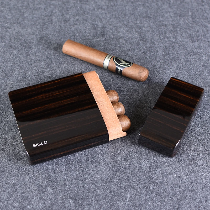 Siglo Wooden Cigar Pouch世纪雪茄便携盒 木制雪茄盒 雪茄保湿盒