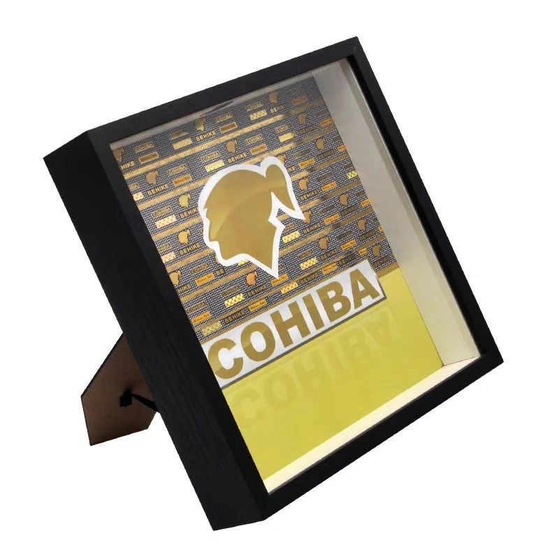 COHIBA/高希霸 雪茄茄标收纳框 雪茄配件