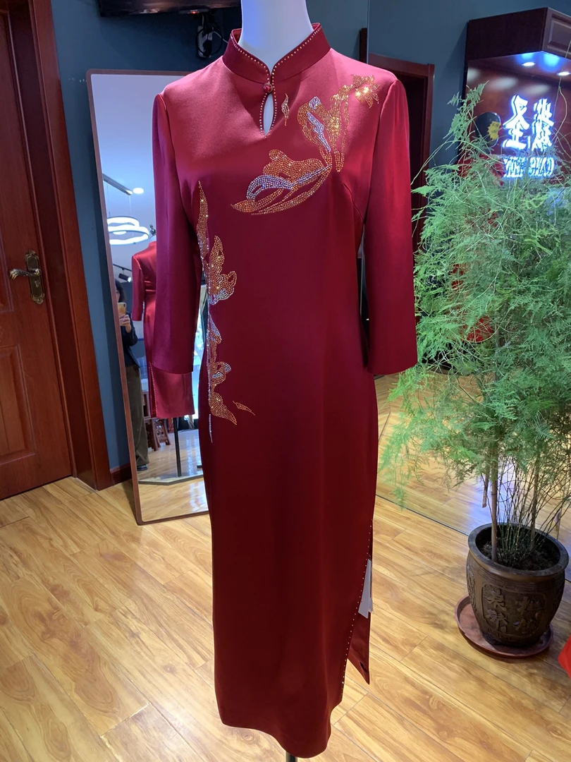 2023年百年好合款旗袍