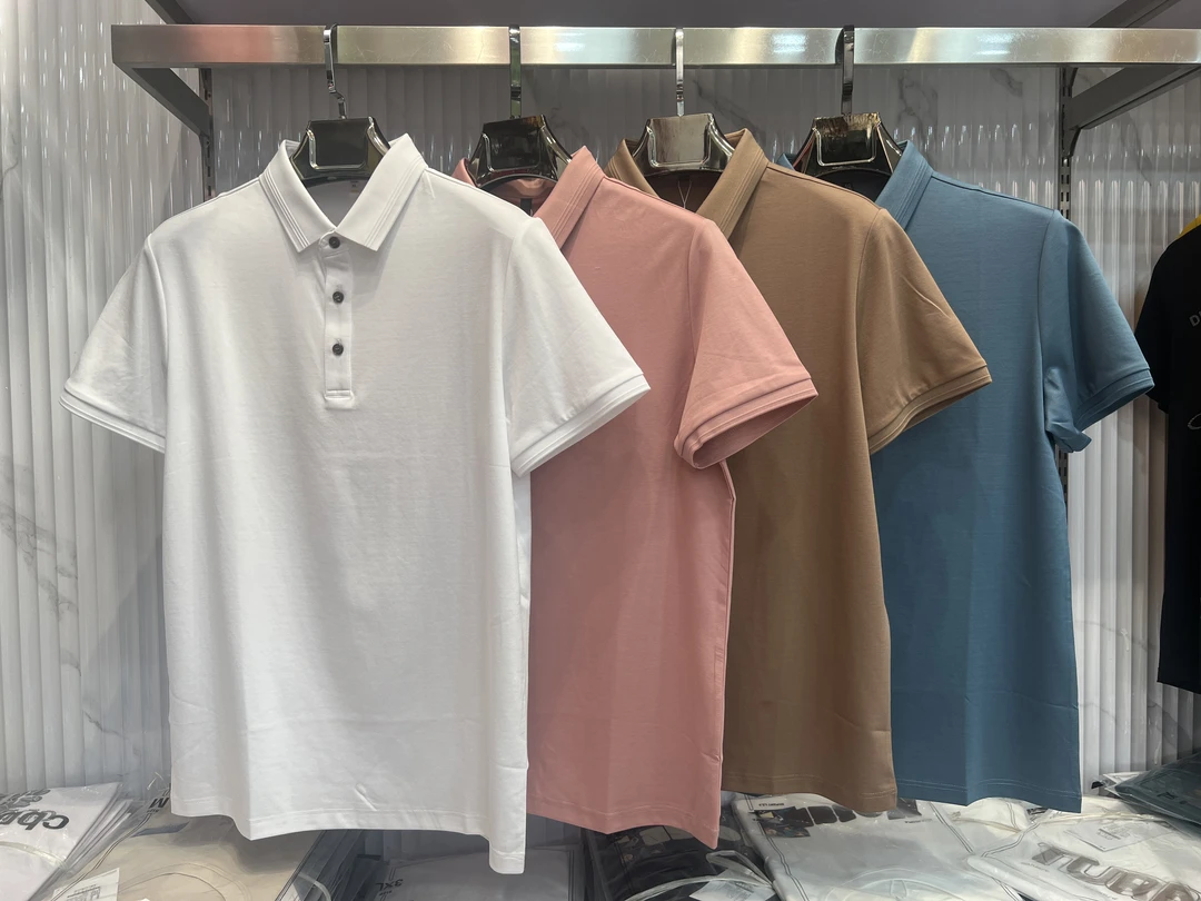 夏季珠地棉短袖polo衫孤品--主播给编码来拍