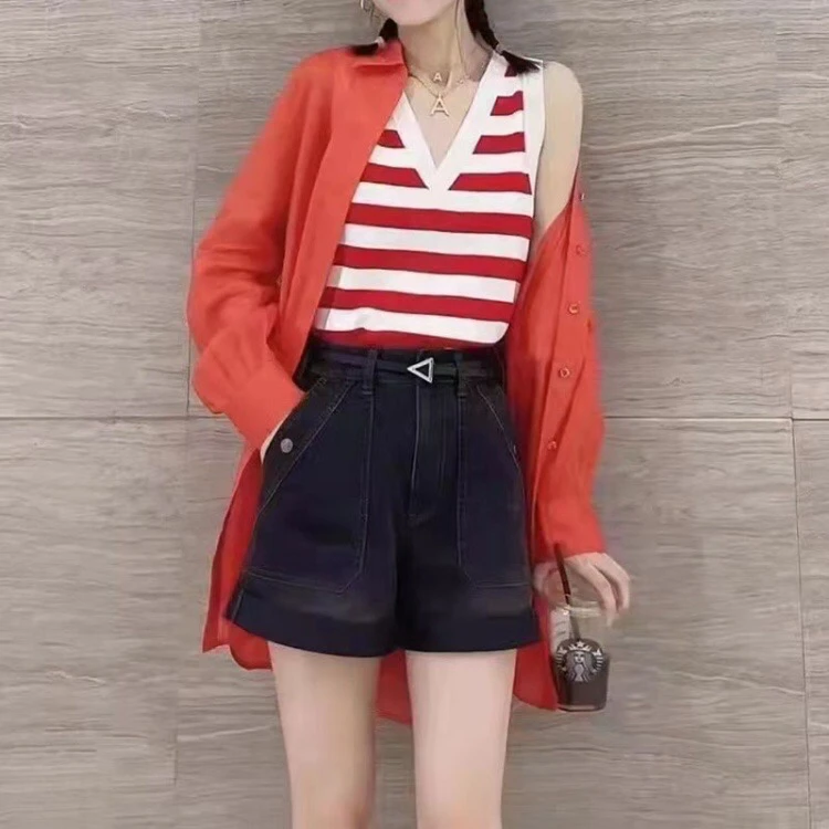 阿家四季休闲牛仔短裤时尚