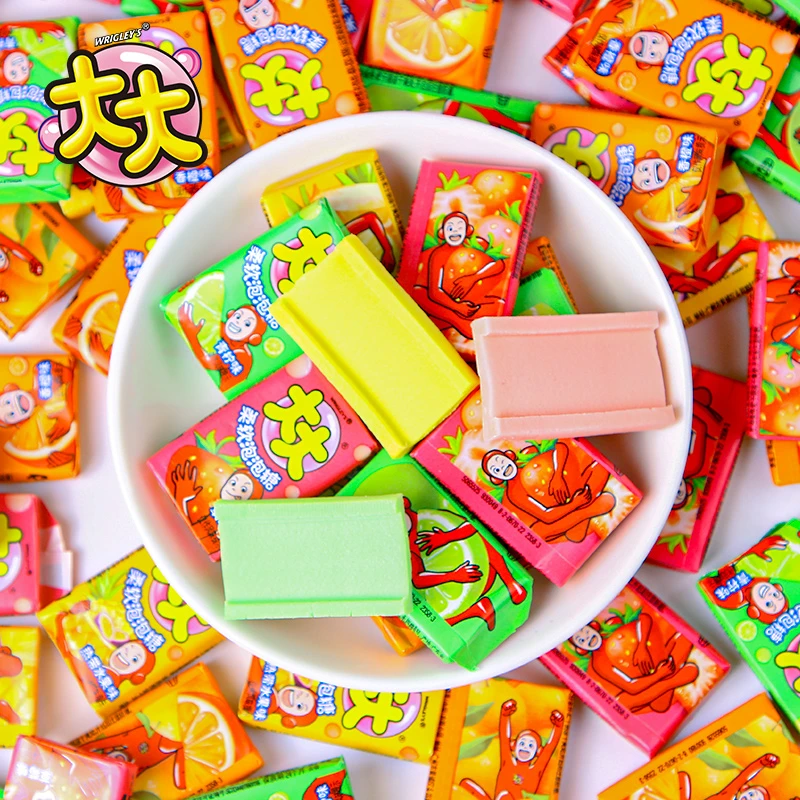 【大大】经典泡泡糖散装约19片童年回忆休闲小时候怀旧零食MS