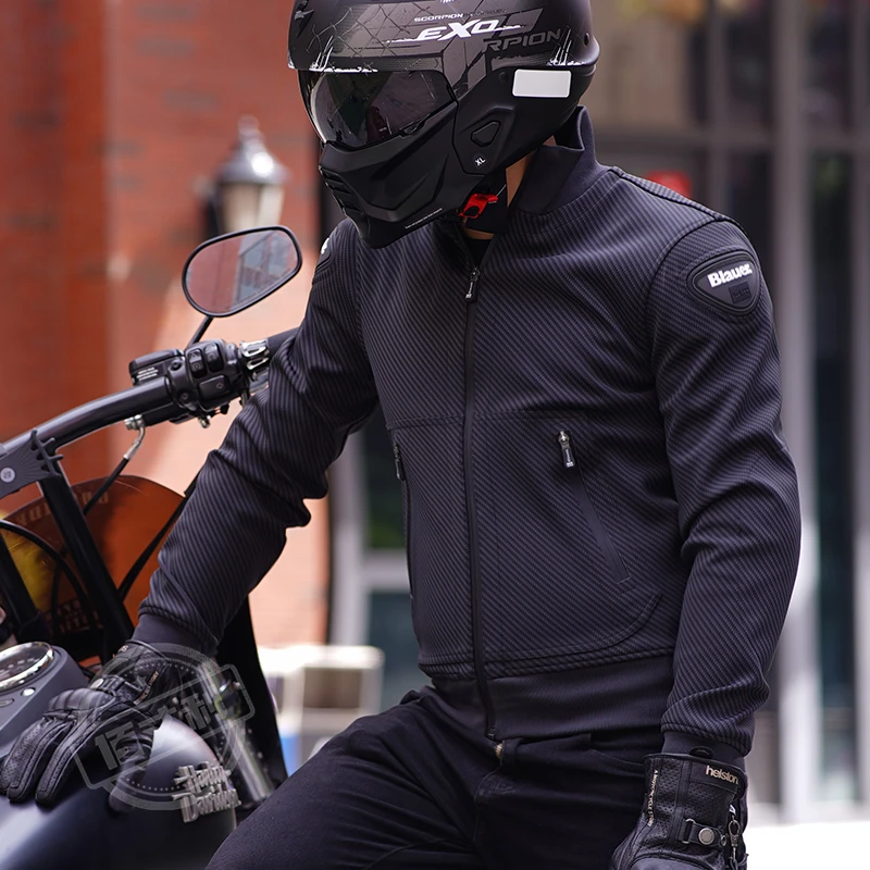 Blauer EASY PRO CARBON休闲骑行服机车服碳纤维款潮流骑行服