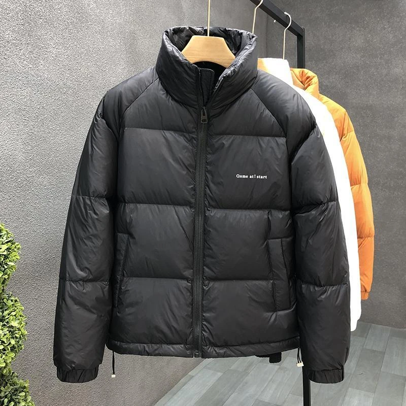 羽绒服男潮牌潮流帅气加厚外套2023年新款冬季男士休闲百搭