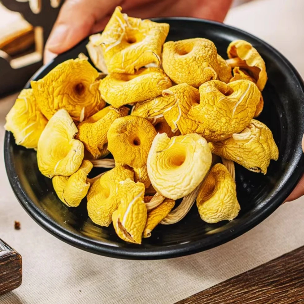官方庄鸡油菌头茬源头干货肉散装产品