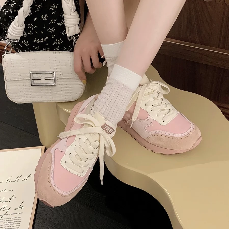 ÉLFSET | 雪糕～厚底透气轻便运动休闲百搭阿甘慢跑鞋-ES1-2128-23