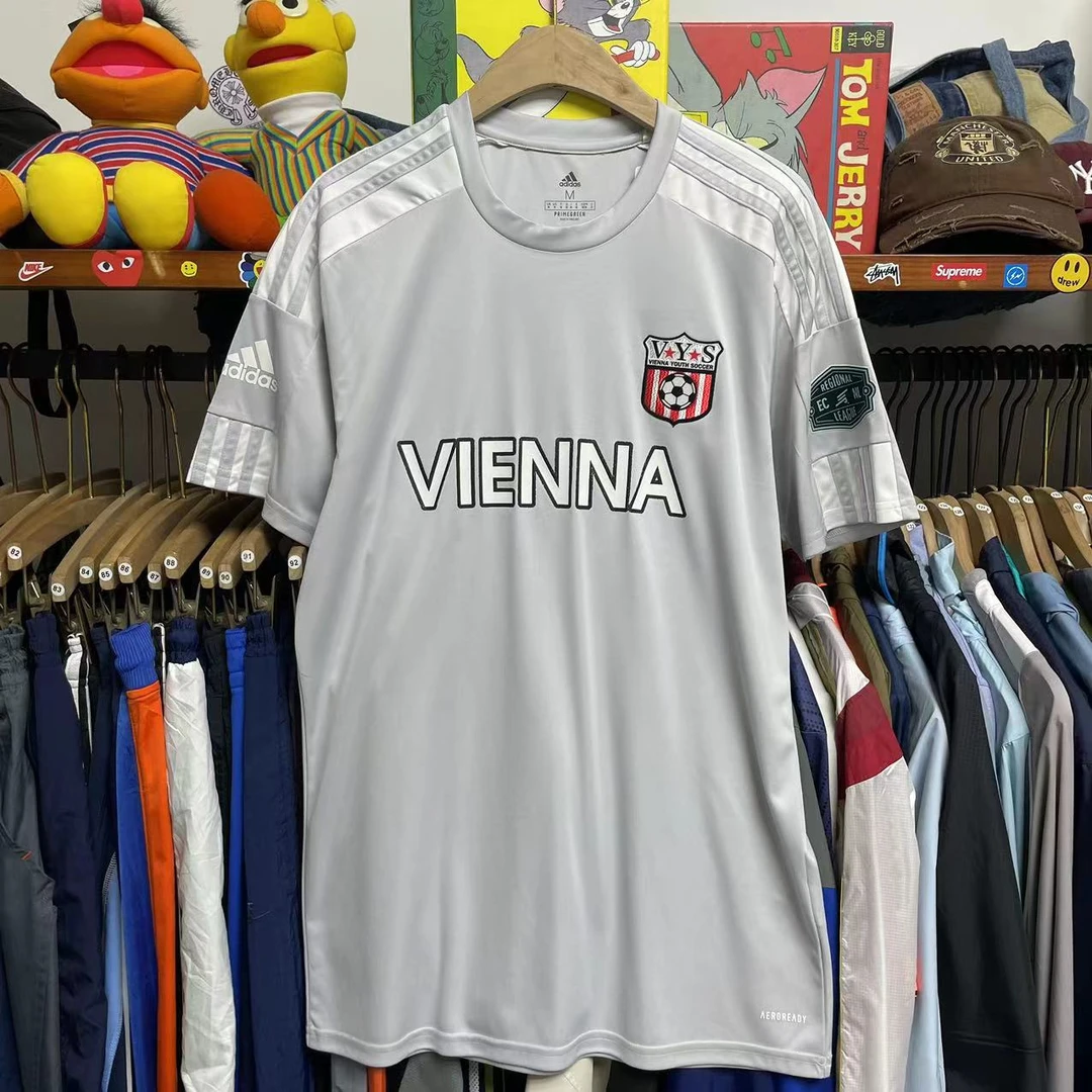 161#阿迪达斯【90-130斤 90新微瑕】vintage古着T恤球服