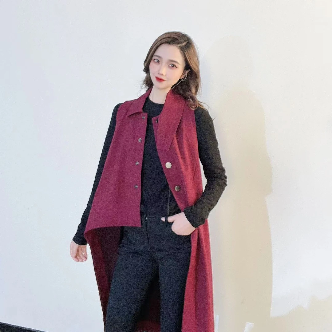 GIRDEAR/哥弟精品潮牌热力感百搭显瘦造型马甲1400233