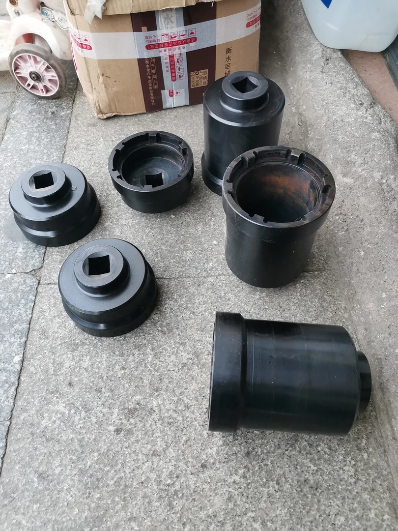比亚迪自卸车后轮套管螺母套筒，好的，免拔半轴