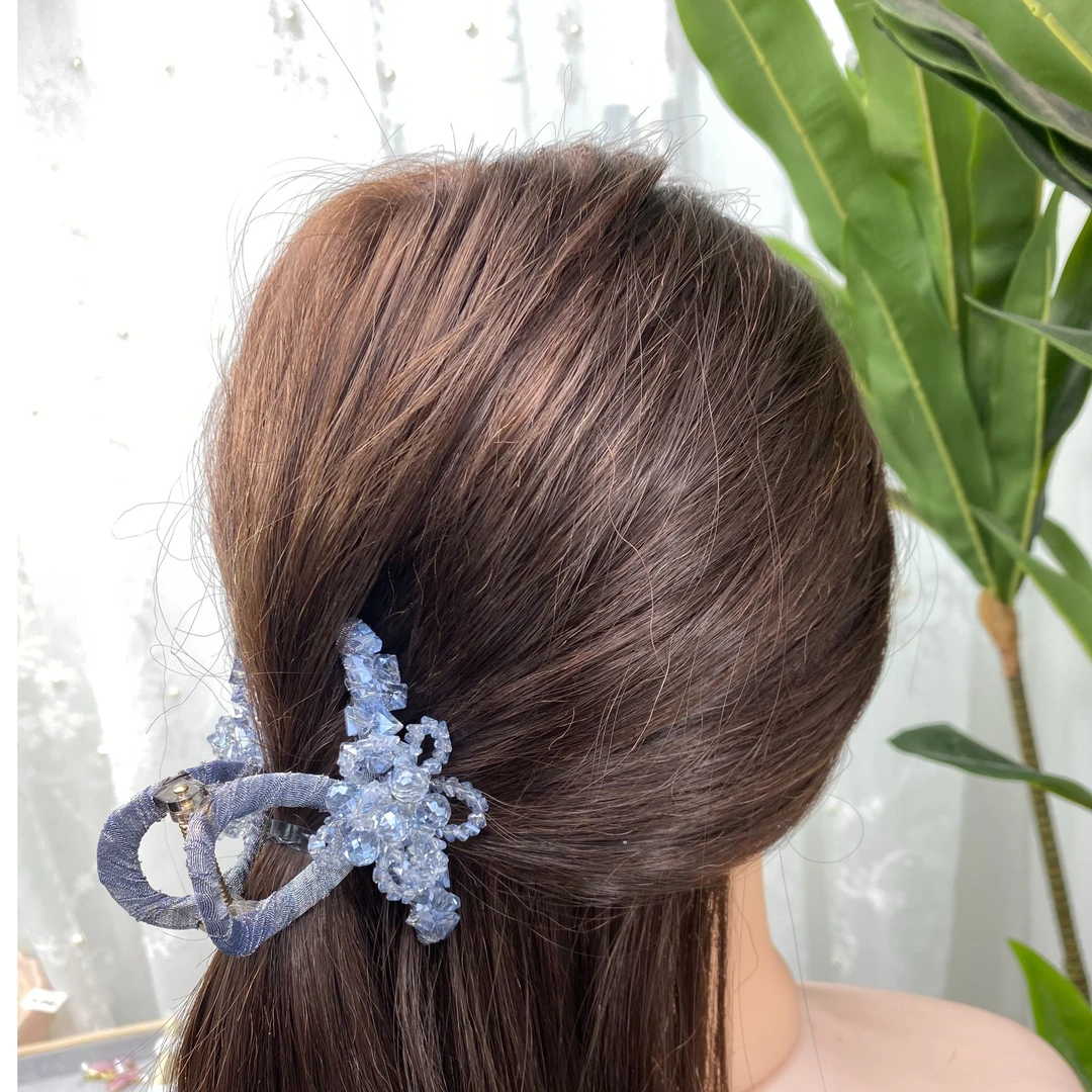 EC211发饰8CM气质超仙韩式时尚简约网红发夹发卡