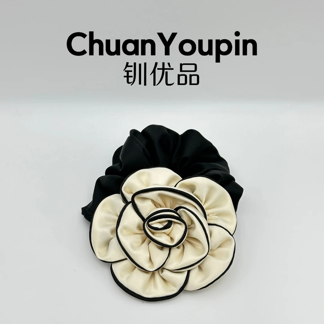 E1030发饰气质轻奢时尚黑色