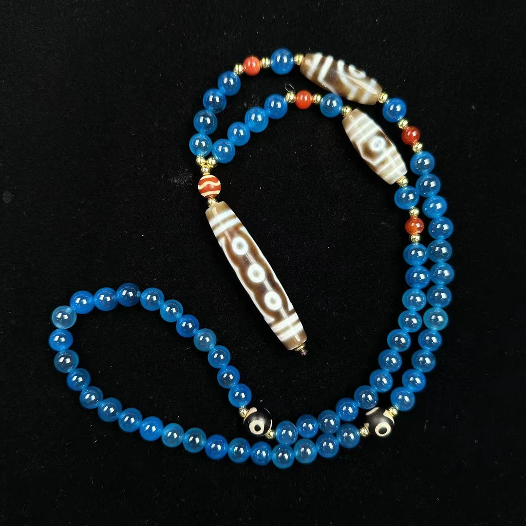 <米多缘>ZC五眼渗透溏心玛瑙眼中眼项链（多样性发货）