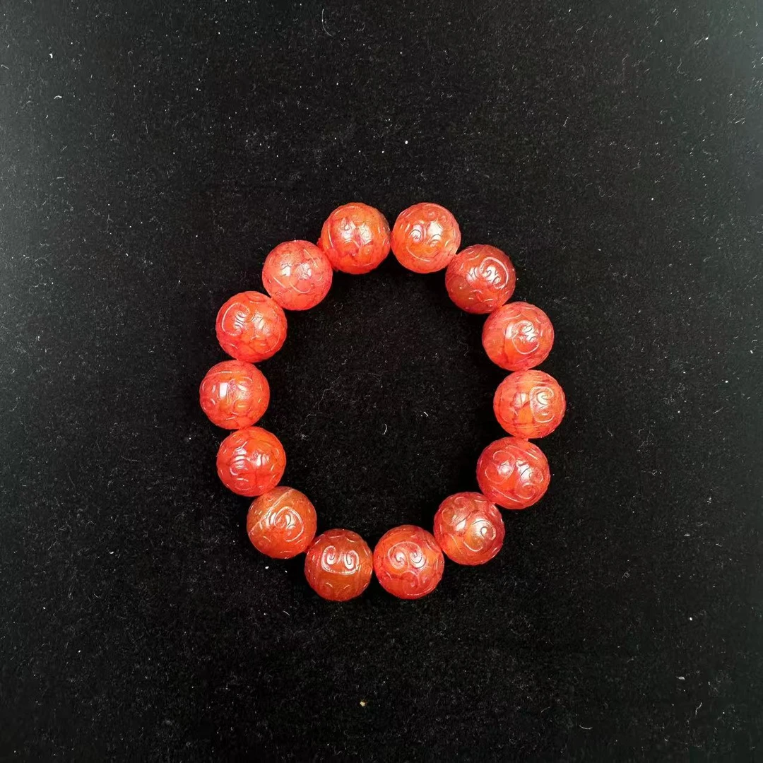 非金属珐琅手链 <米多缘>朝日X沁F舍子万字回纹手串（多样性发货）