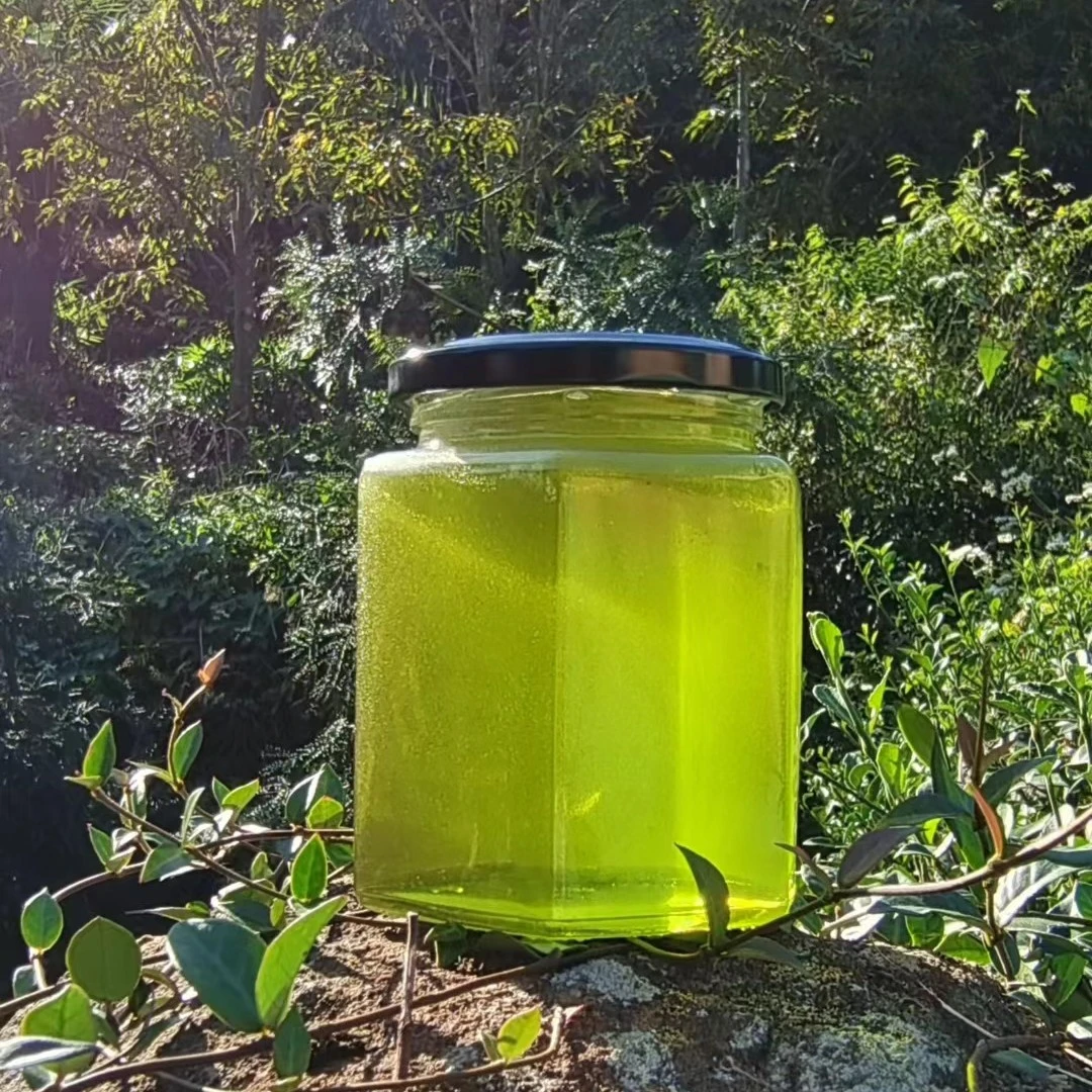黄山五倍子辣蓼草緑色蜂蜜，拍二发三