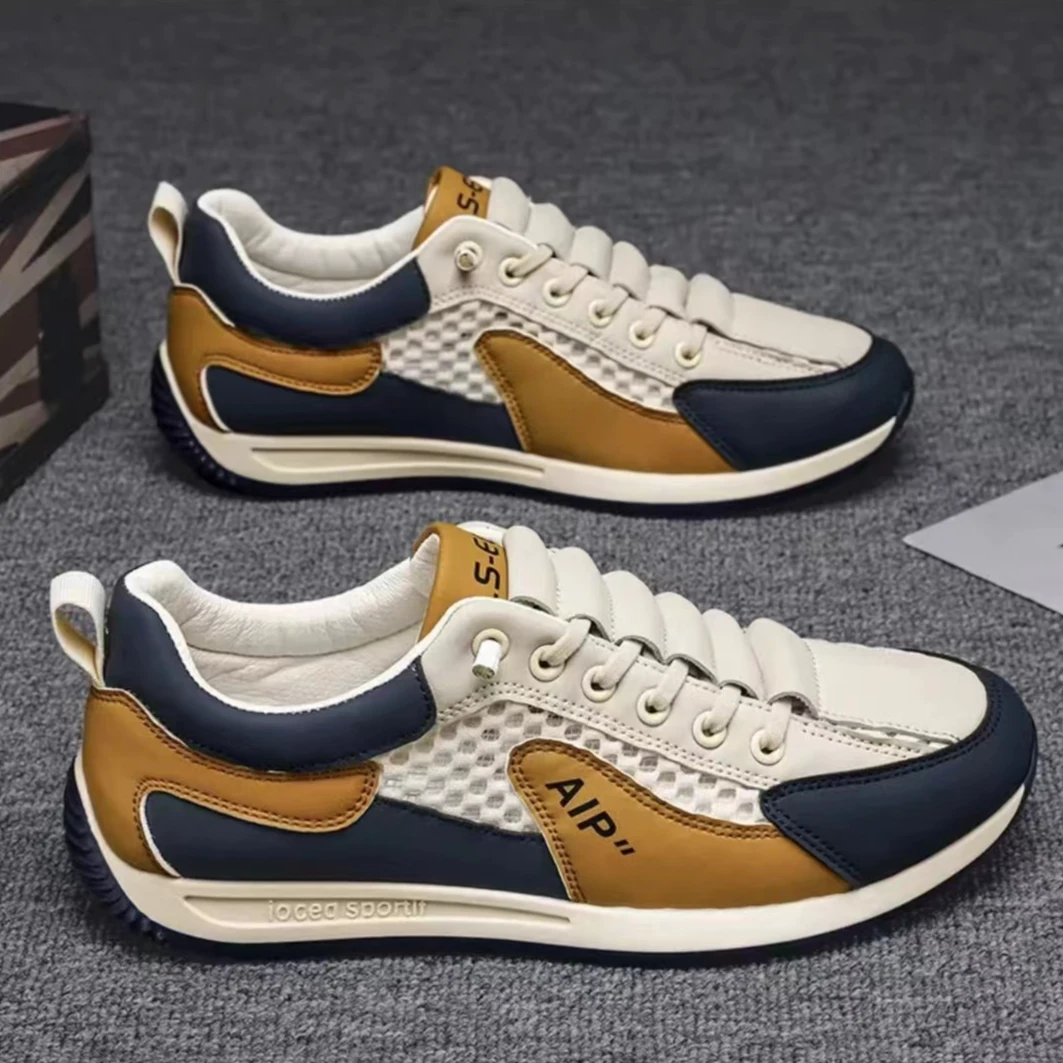 男鞋休闲鞋透气不臭脚百搭鞋子男夏潮鞋季男士休闲鞋透气男鞋低帮