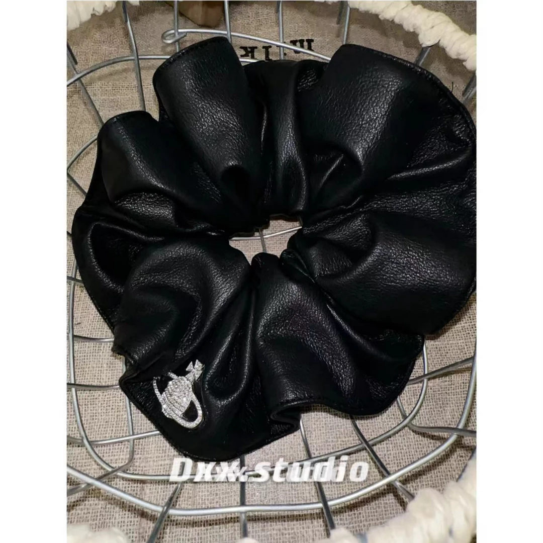 DXX小晰饰品-新品-【高级感黑色星球发圈】发饰39983