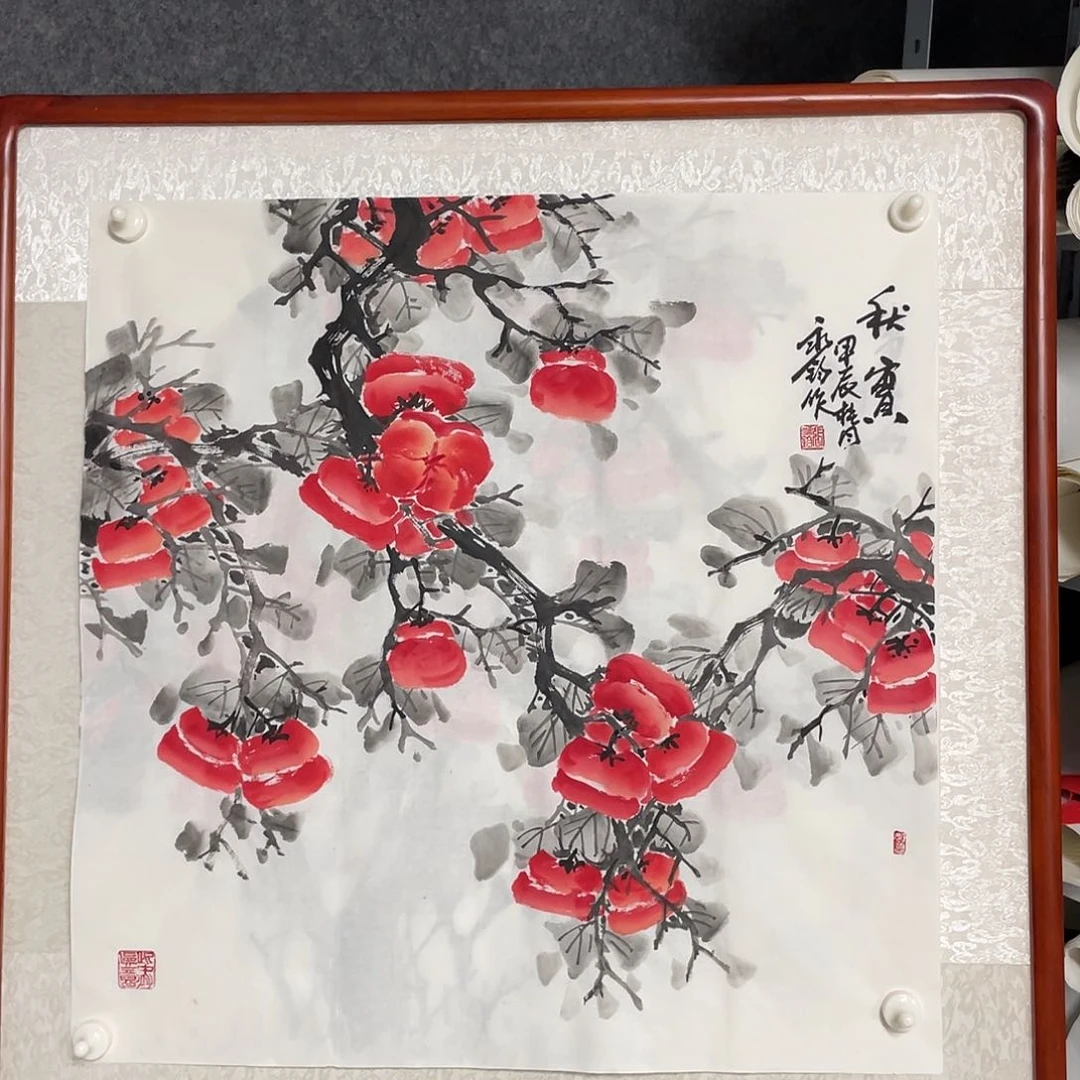 绘画四尺斗方画芯 漏