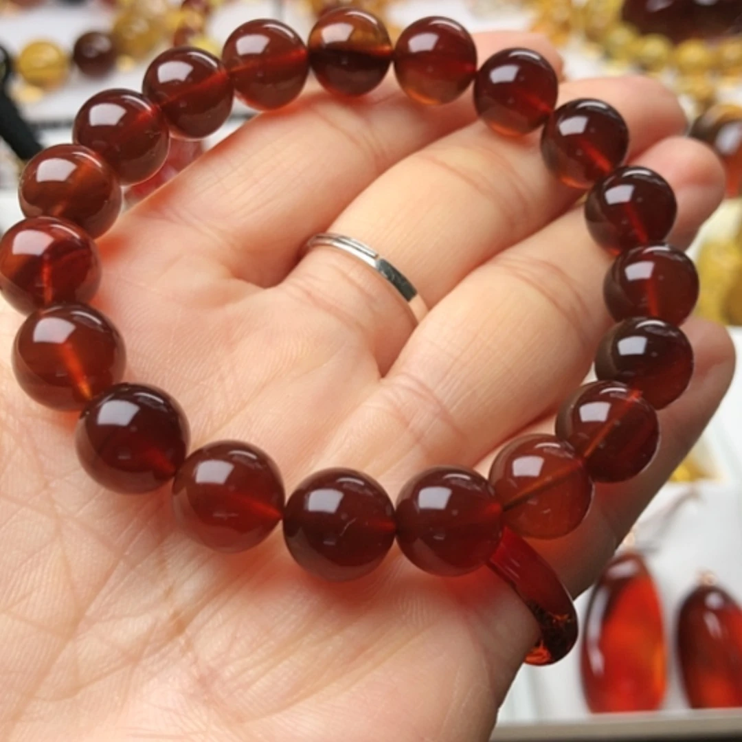 【闪购商品】琥珀手串未镶嵌李*