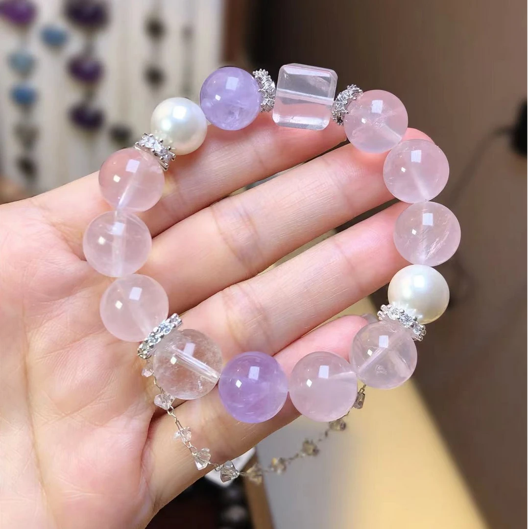 【风象·人间精灵】原创设计水晶手串·沟通能力·创造力·少女·甜美