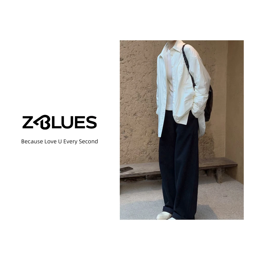 Z.blues【优等生笔记】秋冬保暖衬衫式白鹅绒羽绒服YZXGW041